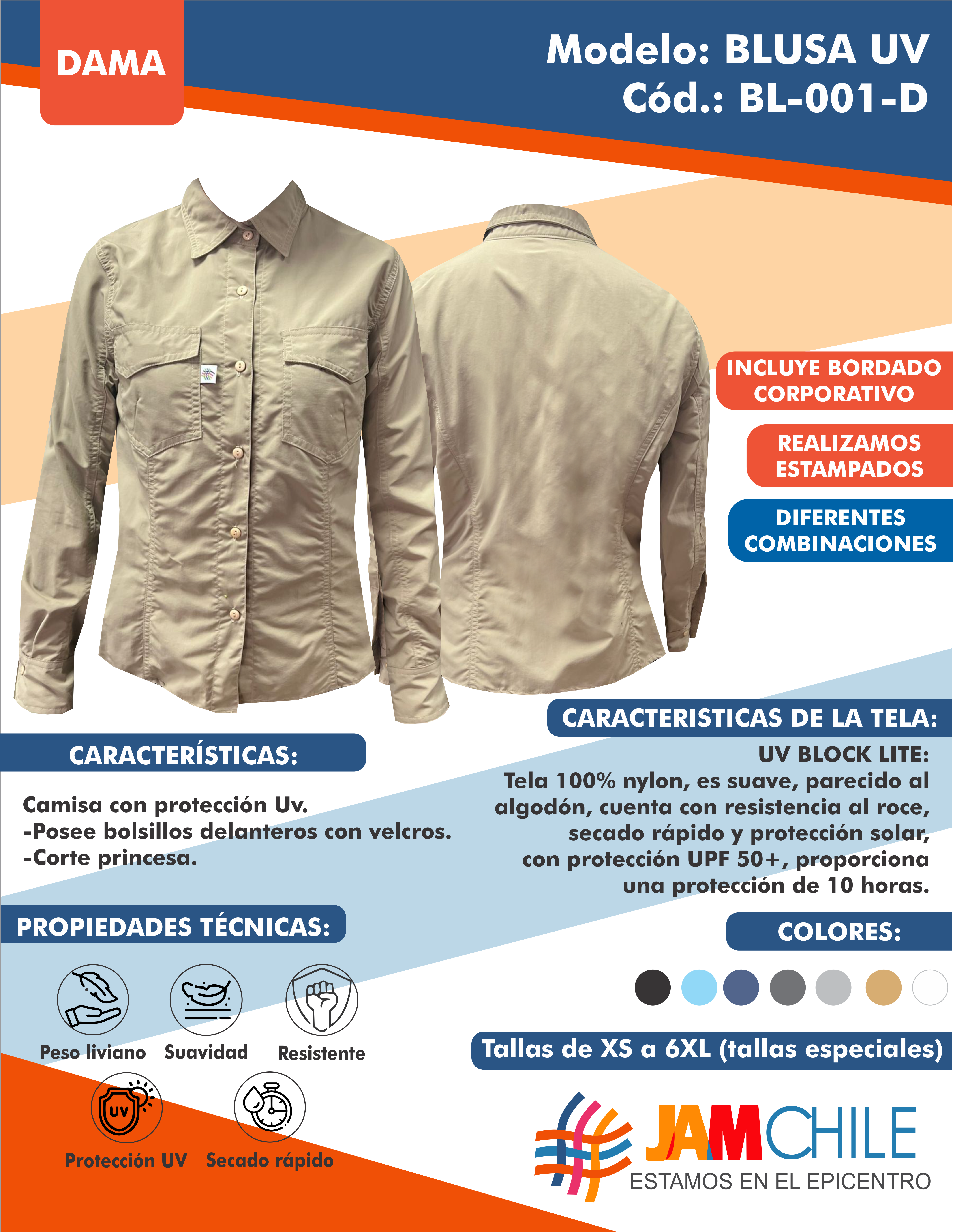 BLUSA UV (BL-001-D)