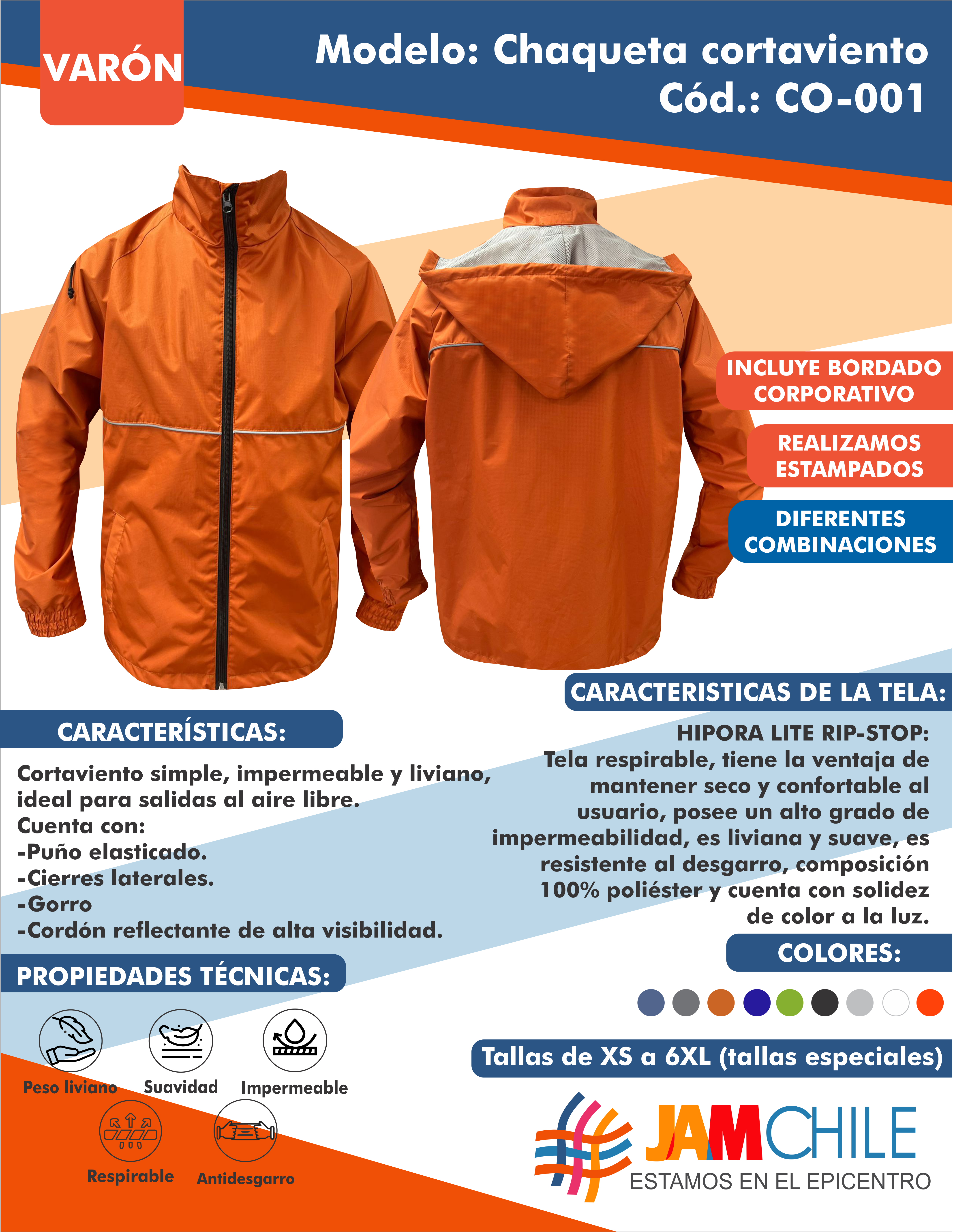 cortaviento VARON (CO-001)